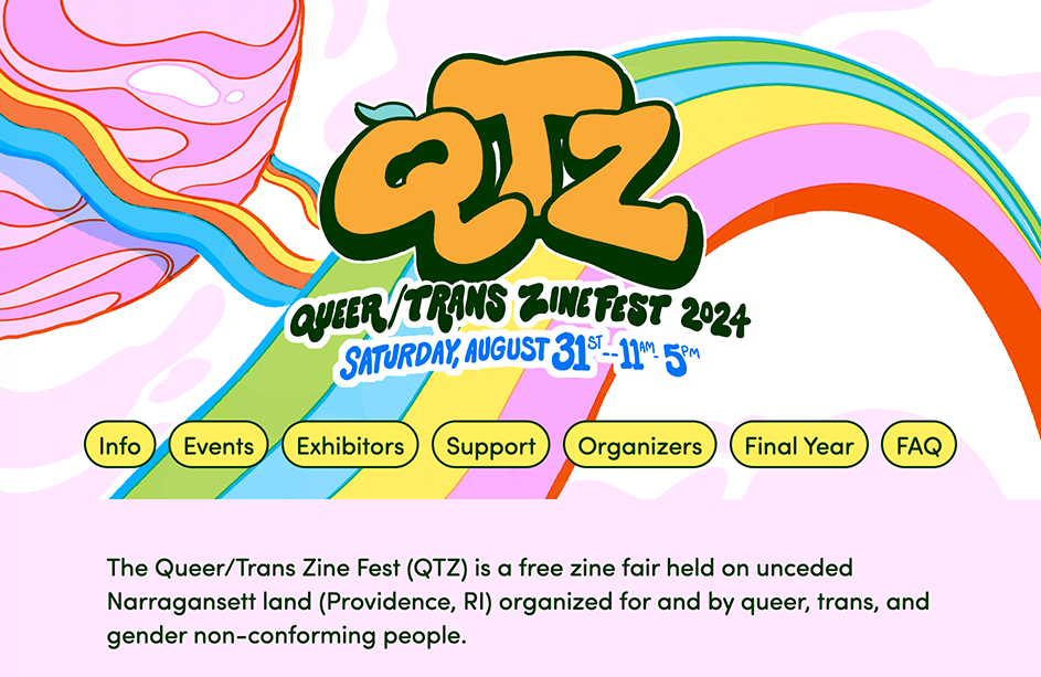 Queer Trans Zinefest 2024